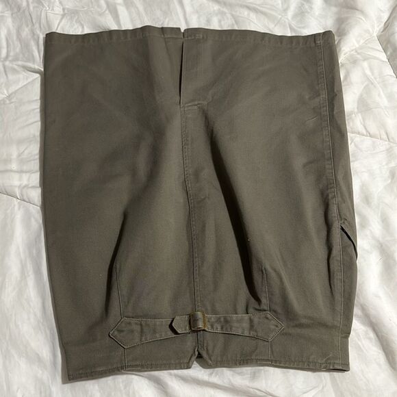 Liz Sport Green Khaki Skirt 10 - Picture 2 of 3
